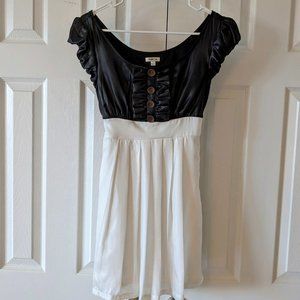 Black and White Cocktail Dress  Women's Size S